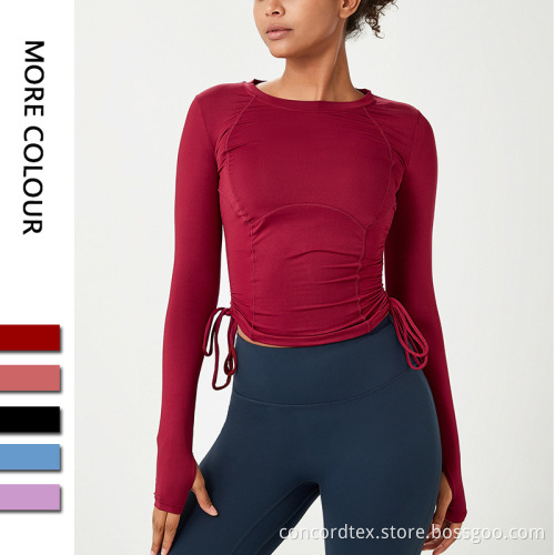 fitted crop top shirt